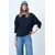 Trend Alacati Stili Ženska bluza Alc-X14391, Tamnoplava