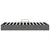 Krevet s od storage s pohranom Tamnosiva 100 x 190 cm Tkanina