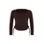 Trendyol Curve Ženska bluza Tbbaw25Af00041, Smeđa
