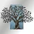Arbre de Vie-3 BlueBlack Decorative Wooden Wall Accessory