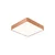 Brilagi - LED plafonsko svetlo POOL LED/48W/230V 3000/4000/6000K 50x50 cm bronzano