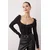 Trendyol Milla Ženska bluza, Crna