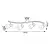 Rabalux Plafonska Spot lampa Soma, 4xE14, Crna