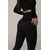 HARD LOVE Ženski set za trening Black Dash, Crni