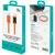 USAMS Kabel SJ773 PD 60W USB-C/USB-C 1,2 m oranžen