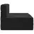 Sofa na razvlačenje Crna 70 x 80 x 60 cm Tkanina