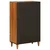 Highboard s ladicama Orah 60 x 33,5 x 100 cm Čvrsto drvo manga