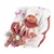 Llorens M740-26 oblačila za dojenčkovo punčko NEW BORN velikosti 40-42 cm in podloga
