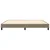 Vidaxl Posteljni okvir z vzmetmi taupe 200x200 cm blago