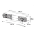 Hanah Home TV komoda DefneWhite