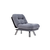 Atelier del Sofa Fotelja Misa 110x70cm Siva
