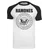 Ramones Circle Raglan majica White/Black XL