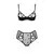 Ženski sexy erotski veš bikini Lovelia, Crni