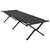 Sklopivi kamperski krevet Crna 193 x 69 x 45 cm Oxford tkanina