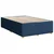 vidaXL vidaXL Box spring postelja z vzmetnico modra 120x190 cm blago, (21305440)