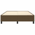 vidaXL Box spring posteljni okvir temno rjav 140x200 cm blago