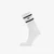 Nogavice Lacoste Crew Socks Black/White 43-46