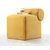 Atelier del Sofa Tabure 45x56x60cm, Žuto