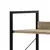 Hanah Home Polica za knjige Ktp-840-Ff-1, 73x136x35 cm, Hrast