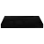 Plutajuće zidne police 2 kom sjajne crne 40 x 23 x 3,8 cm MDF