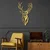 Wallity Zidna dekoracija Red Deer 3, 42x70 cm, Zlatna