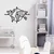 Wallity Zidna dekoracija MT - 012, 74 x 49 cm, Crna