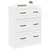 Ormar s ladicama Bijela visokog sjaja 66 x 34,5 x 87 cm