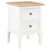 vidaXL Nočna omarica 2 kosa MDF 35x30x49 cm bela
