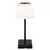 Globo 28061S - LED prigušiva, punjiva stolna lampa na dodir XAYDEN LED/2W/5V 800 mAh crna