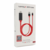 Kabl lightning na HDMI USB 2m crveni
