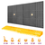 vidaXL Stena za orodje 500x1000 mm 50 nosilcev PP