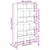 Ormarić za knjige 2 pcs Crni hrast 100 x 33 x 93.75 cm