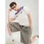 ELLESSE Majica Vignola marine/sivka/pastelno lila/bela