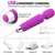 Mini AV Wand vibrator (vodootporan, 20 brzina) roze