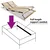 Vidaxl Letveno dno za posteljo 28 letvic 7 con 80x200 cm
