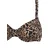 LASCANA Bikini bež/črna