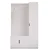 Hanah Home Ormar za hodnik Rb-159, 120x200x35 cm, Beli