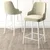 Hanah Home Set barskih stolica Enox, 6 komada, Krem-beli