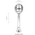 Lessentiel Maison Spoljna lampa BSU-68080-BSY-M6-BOP, 100 cm, Podna, IP65, E27, 60W, Crna