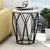 Hanah Home Klub sto Sofya, 46x57x46 cm, Krem