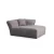 Atelier del Sofa Ugaona garnitura Boxer, 165x290 cm, Svetlo-siva