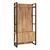 Hanah Home Cipelarnik 90x180x34cm Bež