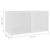 TV ormarići 4 kom bijeli 72 x 35 x 36,5 cm konstruirano drvo