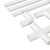 PVC Cijev 2 pcs Bijelo 12,2 x 1,8 x 500 mm PP, PE