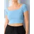 Sinsay - Crop top - plava