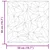 Zidne panele 48 pcs Ametist siva 50 x 50 cm XPS pjena