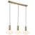 Opviq Luster Kabo-52-03, O19, 12cm, IP20 Zlatno-bele boje