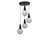Opviq Luster 2612307, Crni
