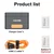 ZGCINE SONY BX1Battery Charging Case( 2-bit+2-BX1battery)