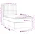 Vidaxl Box spring postelja z vzmetnico črna 80x200 cm blago
